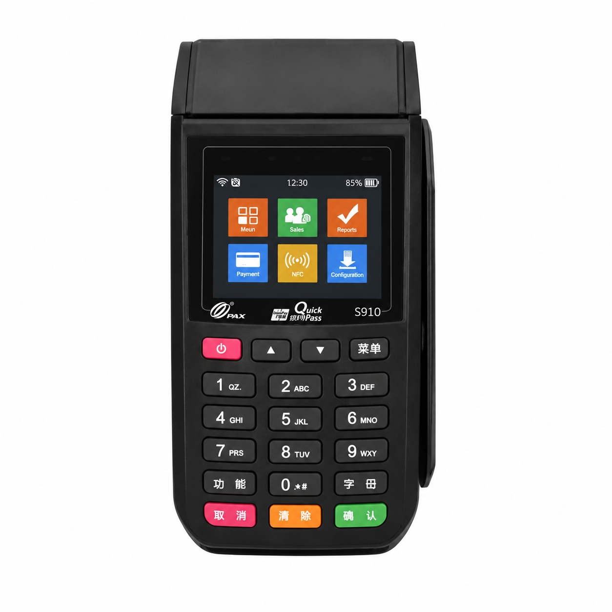 کارتخوان سیار پکس مدل S910 فورجی (4G) | دستگاه پوز PAX S910